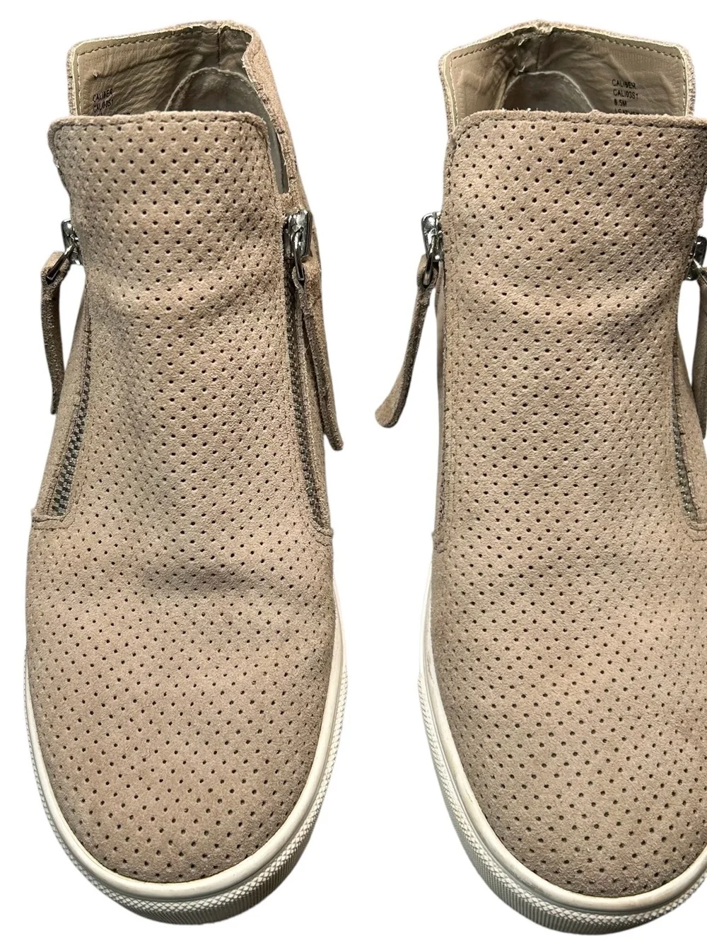 Steve Madden perforated suede